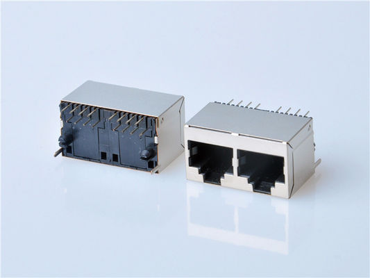 8p8c RJ45 이더넷 커넥터 1x1 포트 여성 RJ45 자크 자석 없이