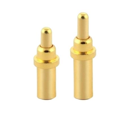 커스텀 5.08mm 피치 포고 핀 커넥터 남성 8 핀 4.0mm 세 줄 스프링 로딩