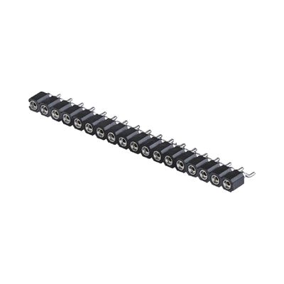 2.54mm 가공된 핀 헤더 오른쪽 각 SMT SMD PCB 단일 행 헤더 커넥터