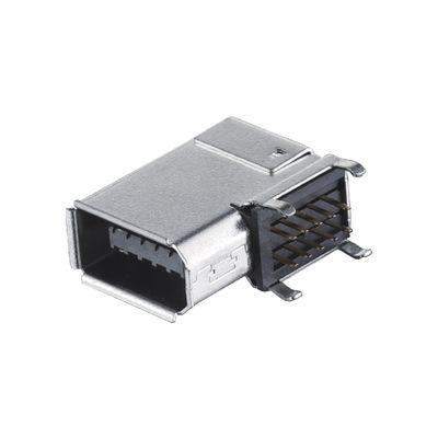 IEEE1394 10 핀 여성 커넥터 서버 I/O 커넥터 SM-10P 솔더 타입