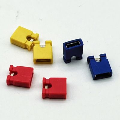 3A-5A 2.54mm 피치 미니 점퍼 높이 6.0mm 빨간색 파란색 노란색 검은색