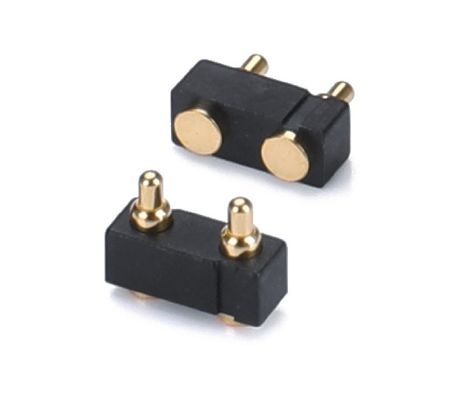 3.0mm 2pin 남성 포고핀 단일 행 오른쪽 각 디프 포고 핀 방수 연결