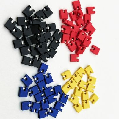 3A-5A 2.54mm 피치 미니 점퍼 높이 6.0mm 빨간색 파란색 노란색 검은색