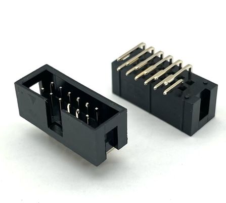 오른쪽 앵글 박스 헤더 커넥터 DIP PCB DC3 12 핀 헤더 2.54mm 피치