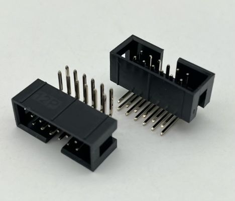 오른쪽 앵글 박스 헤더 커넥터 DIP PCB DC3 12 핀 헤더 2.54mm 피치