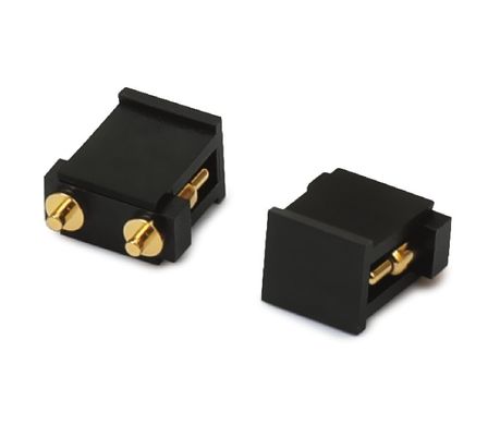 사용자 지정 2.54mm 피치 남성 6 핀 1.5mm PCB 커넥터 스프링 로딩 포고 핀 커넥터