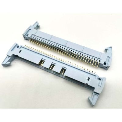 라치 헤더 와이어 투 보드 커넥터 2.54mm 피치 직선 64 핀 IDC 남성 커넥터