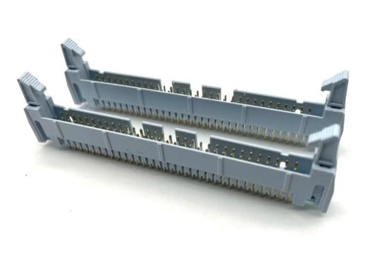 라치 헤더 와이어 투 보드 커넥터 2.54mm 피치 직선 64 핀 IDC 남성 커넥터