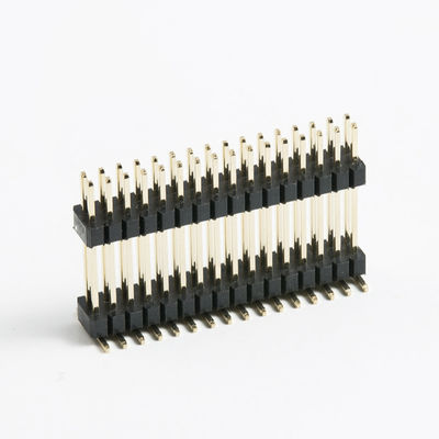 2 - 80 핀 보드에서 보드 커넥터 SMT PCB 듀얼 플라스틱 남성 헤더 커넥터 2.54mm