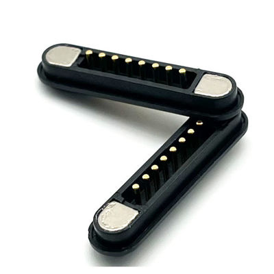 8pin 자기 연결 장치 남성 여성 Pogo 핀 연결 장치 PCB 보드