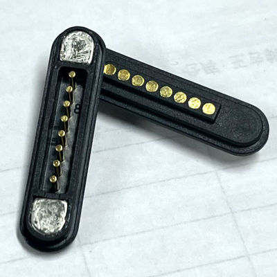 8pin 자기 연결 장치 남성 여성 Pogo 핀 연결 장치 PCB 보드