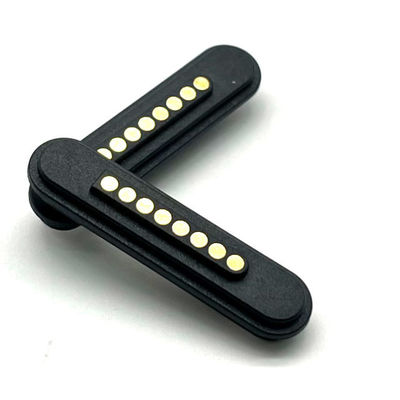8pin 자기 연결 장치 남성 여성 Pogo 핀 연결 장치 PCB 보드