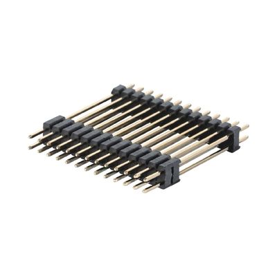 듀얼 라우 보드 투 보드 커넥터 2.54mm 피치 2 핀 20 핀 80 핀 직선 PCB
