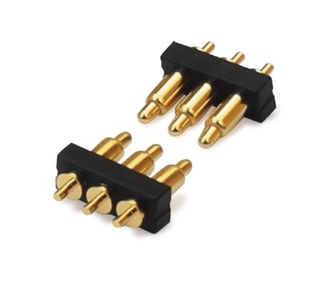 스프링 핀 커넥터에 맞춤 2.54mm Dip 타입 3pin H1.5mm Pogo 핀 커넥터