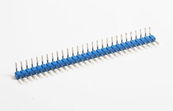 2.0mm 피치 H2.0mm 단일 라인 핀 헤더 커넥터 1 - 40 핀 오른쪽 각 디프