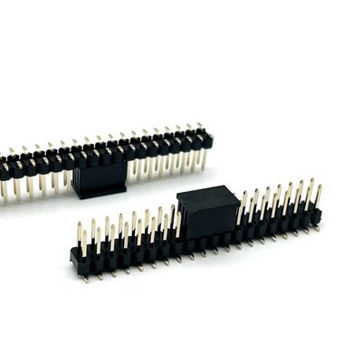 2.54mm 피치 핀 헤더 커넥터 2 핀 - 80 핀 DIP SMT PCB 남성 헤더 커넥터