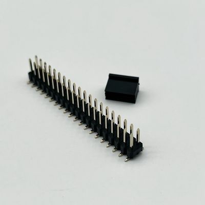 2.54mm 피치 핀 헤더 커넥터 2 핀 - 80 핀 DIP SMT PCB 남성 헤더 커넥터