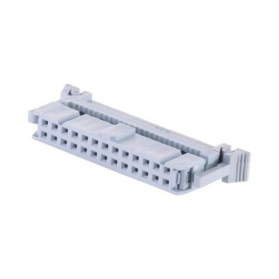 금 틴 접착 2.54mm 상자 헤더 PBT 청동 6P - 64P IDC 보드 와이어 커넥터