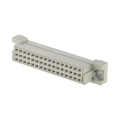 Din41612 IDC 커넥터 여성 64 핀 구멍을 통해 2.54mm 핀 커넥터