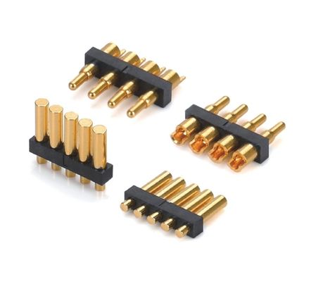 DC12V 포고 핀 커넥터 2.54mm 2핀 남성 캡과 함께 포고핀 단일 행 오른쪽 각 디프