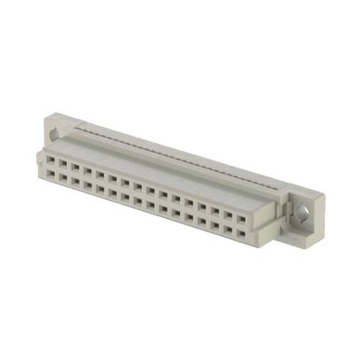 Din41612 IDC 커넥터 여성 64 핀 구멍을 통해 2.54mm 핀 커넥터