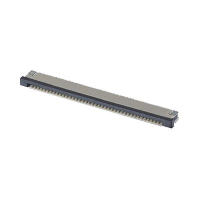 4 - 60 핀 FPC 케이블 커넥터 0.5 / 1.0mm Pitch SMT ZIF DIP 타입 상단 하단 PA9T 플라스틱