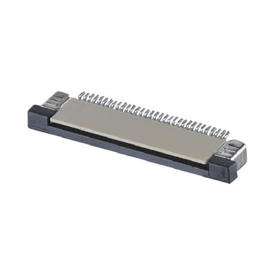 4 - 60 핀 FPC 케이블 커넥터 0.5 / 1.0mm Pitch SMT ZIF DIP 타입 상단 하단 PA9T 플라스틱