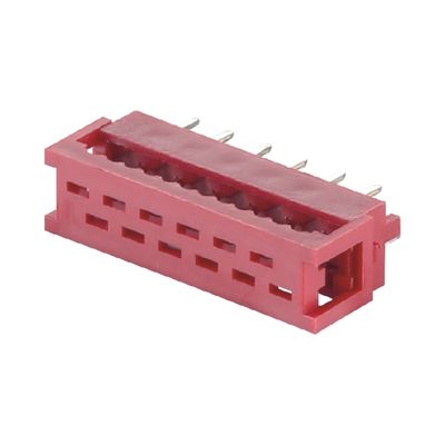 직선 IDC 여성 커넥터 마이크로 매치 4 6 8 10 20 핀 1.27mm 피치