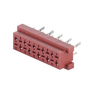 직선 IDC 여성 커넥터 마이크로 매치 4 6 8 10 20 핀 1.27mm 피치