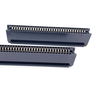 UL2651 28AWG 카드 엣지 커넥터 10 - 64 핀 리본 케이블 커넥터 2.54mm 피치