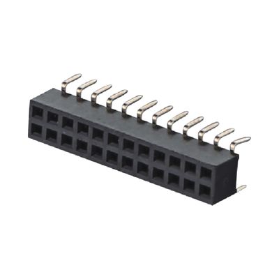 2.0mm H4.3mm DIP 헤더 여성 직선 디프 2x2 2x40pin 여성 헤더 커넥터
