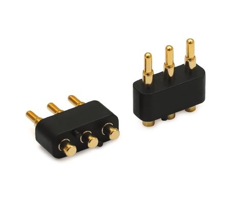 3.0mm pitch 3pin 금으로 칠한 SMT 타입 자동차 청동 포고 핀 커넥터 pcb