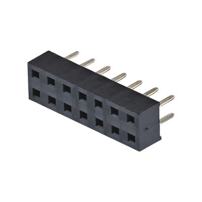단일 행 SMT 40 핀 여성 헤더 커넥터 2.0mm 피치 4.3mm 높이