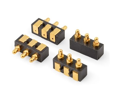 2.5mm 3 핀 스프링 로딩 포고 핀 커넥터 자동차용 용품 등급 전압 1A