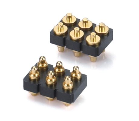 2.5mm 3 핀 스프링 로딩 포고 핀 커넥터 자동차용 용품 등급 전압 1A