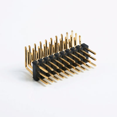 금으로 칠한 2.0mm 보드에서 보드 헤더 커넥터 3 - 120 핀 PCB 남성 핀 커넥터