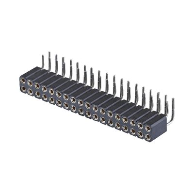 PCB 커넥터 가공 여성 헤더 2.54mm H7.0mm 직각 쌍 줄 2-80Pin