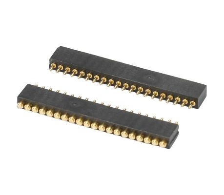 1.27mm 포고 핀 커넥터 h1.5mm L8.0 디프 타입 골드 플래티드 브래스 커넥터 10 핀