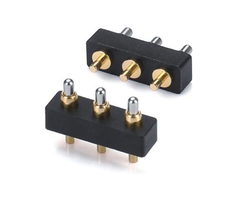 1.27mm 포고 핀 커넥터 h1.5mm L8.0 디프 타입 골드 플래티드 브래스 커넥터 10 핀