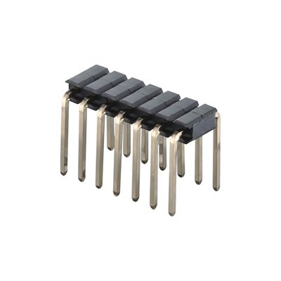DIN 타입 2.0mm 피치 핀 헤더 커넥터 직선 2 - 40 핀 단일 라인 커넥터