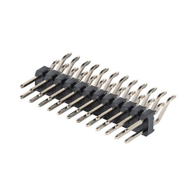 DIN 타입 2.0mm 피치 핀 헤더 커넥터 직선 2 - 40 핀 단일 라인 커넥터