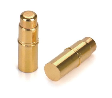 구리 금으로 접힌 포고 핀 커넥터 스프링 파스 이중 헤드 H6.0mm Smd 타입