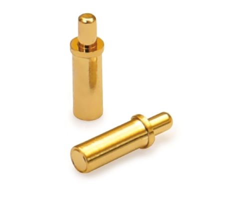 구리 금으로 접힌 포고 핀 커넥터 스프링 파스 이중 헤드 H6.0mm Smd 타입