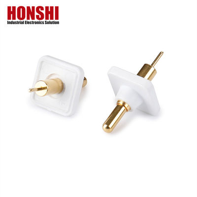 PCB 호환 사용자 지정 1Pin Through Hole 스프링 로딩 된 POGO 핀 커넥터