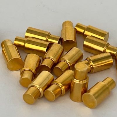 6.0mm C6801 청동 포고 핀 SMT 커넥터 용접형 금판 맞춤형