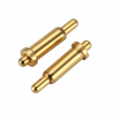2.54mm pitch 10pin Right Angle Male Brass Spring Loaded Magnetic Pogo Pin 커넥터