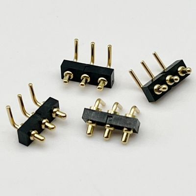 스프링 핀 커넥터에 맞춤 2.54mm Dip 타입 3pin H1.5mm Pogo 핀 커넥터