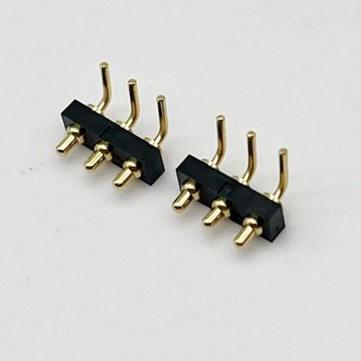 스프링 핀 커넥터에 맞춤 2.54mm Dip 타입 3pin H1.5mm Pogo 핀 커넥터