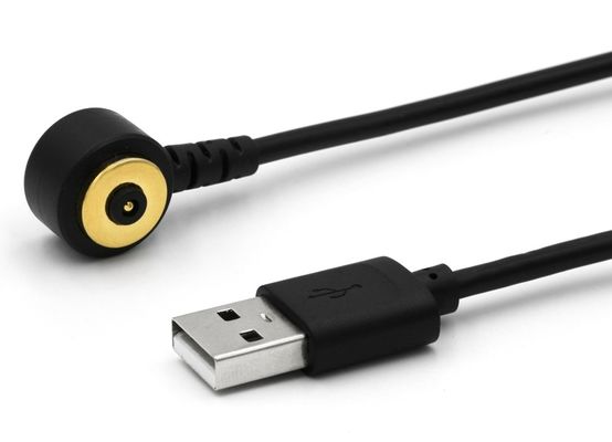 IP67 방수 PCB 여성 포고 핀 커넥터 금 플래시 플래팅 및 50mohm 맥스 접촉 저항과 함께 자기 케이블
