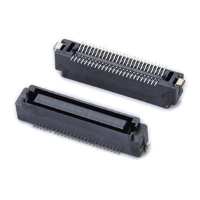 10 - 100 핀 고속 보드에서 보드 연결기 0.8mm 피치 여성 헤더 연결기